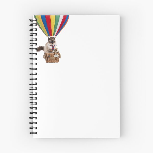 Item preview, Hot Air Balloon Birman Cat designed and sold by PictoVibe.