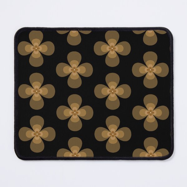 Item preview, Retro Golden Clover Abstract Minimalist Seamless Pattern. designed and sold by Jyoti Digital Artist.