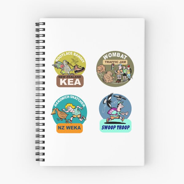 Item preview, Funny Hiking Hazards Cartoon Collection designed and sold by Al Benge.