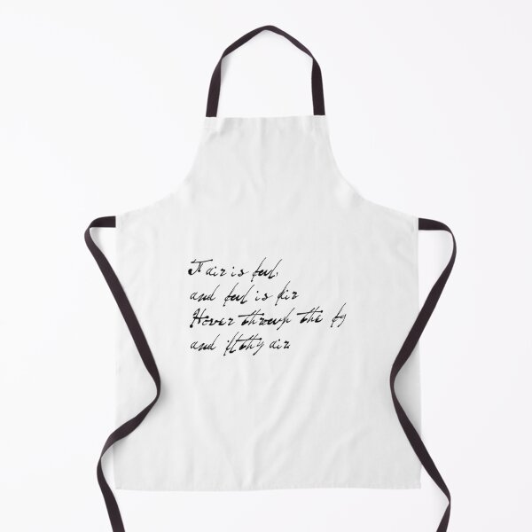 Item preview, Fair Is Foul Quote - Black Text designed and sold by kdgisj.