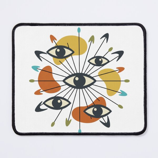 Item preview, Atomic Retro Starburst Eyes designed and sold by OddlySticky.