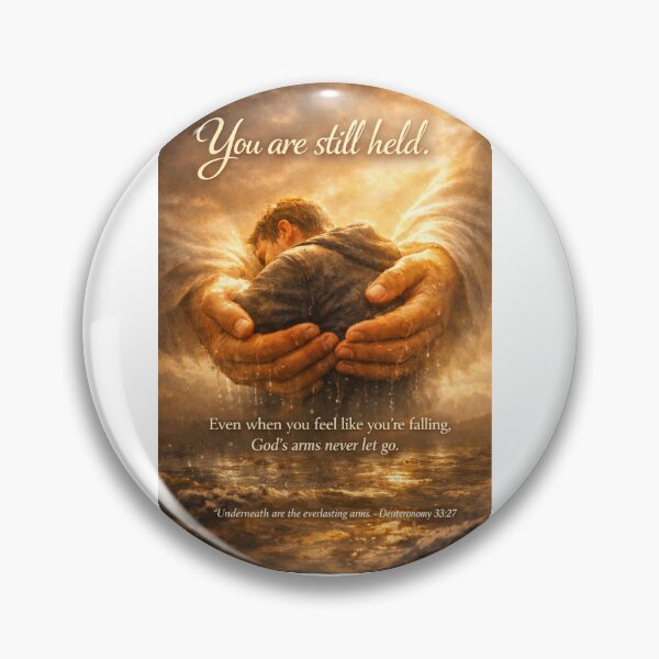 Item preview, You Are Still Held — Deuteronomy 33:27  designed and sold by MastersDesignNk.