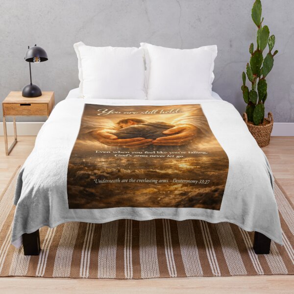 Item preview, You Are Still Held — Deuteronomy 33:27 designed and sold by MastersDesignNk.