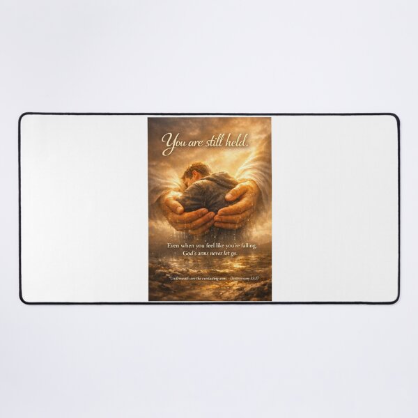 Item preview, You Are Still Held — Deuteronomy 33:27 designed and sold by MastersDesignNk.