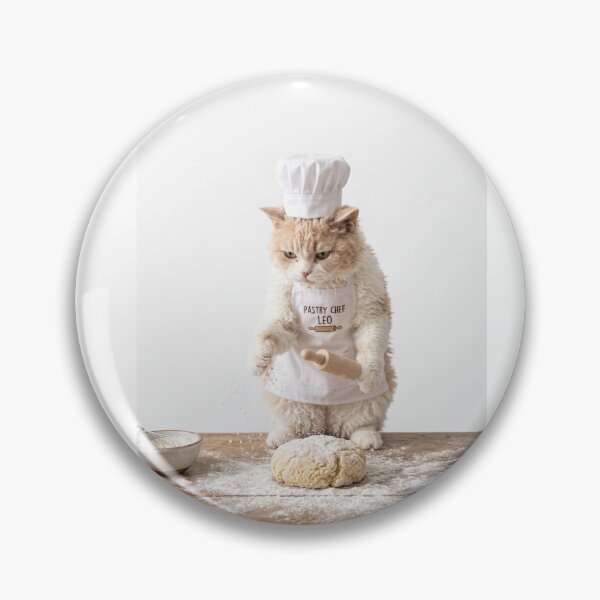 Item preview, Pastry Chef Selkirk Rex designed and sold by PictoVibe.