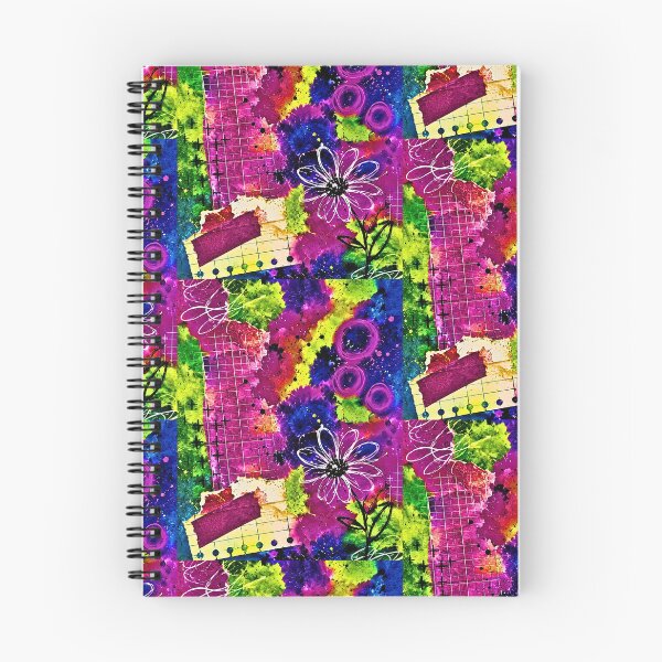 Item preview, colorful floral design, original artwork  designed and sold by OmStudioz .