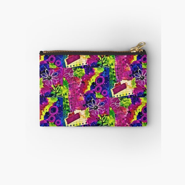 Item preview, colorful floral design, original artwork  designed and sold by OmStudioz .