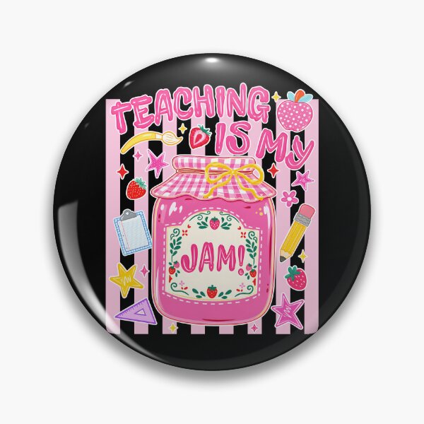 Item preview, Teaching Is My Jam designed and sold by Poopielandia.