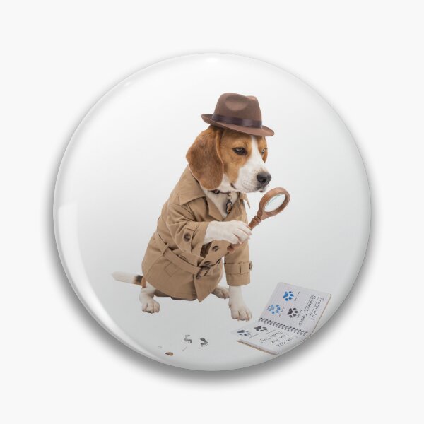 Item preview, Detective Beagle designed and sold by PictoVibe.