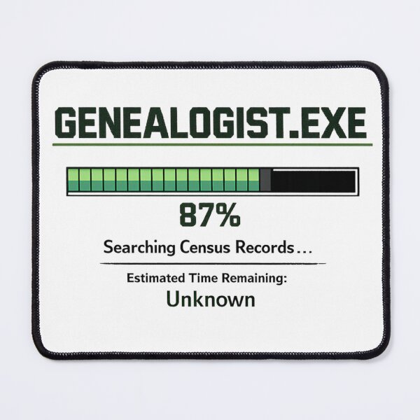 Item preview, Genealogist Loading Progress Bar Shirt designed and sold by AncestralSpot.