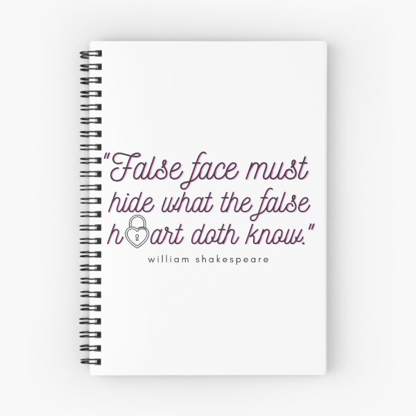 Item preview, False Face Must Hide What The False Heart Doth Know designed and sold by kdgisj.