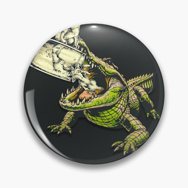 Item preview, Beer Chugging Alligator Crocodile  designed and sold by pulse_retail.
