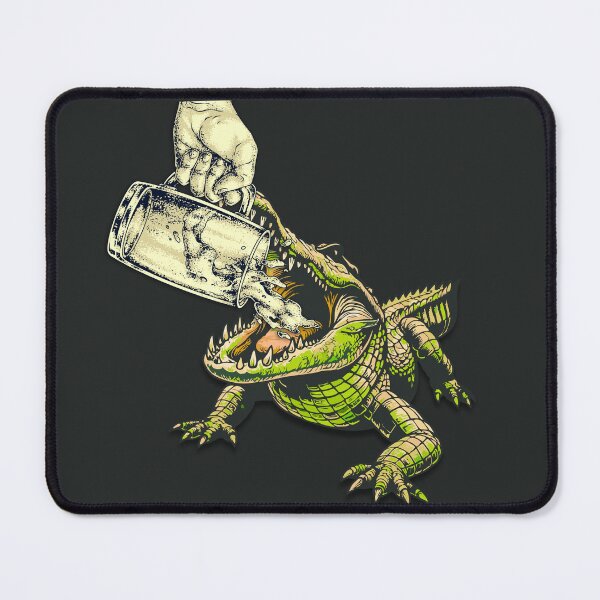 Item preview, Beer Chugging Alligator Crocodile  designed and sold by pulse_retail.