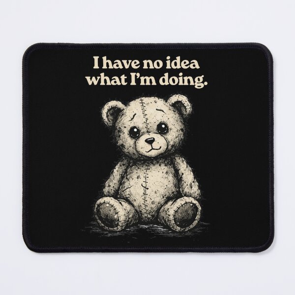 Item preview, No idea teddy bear designed and sold by UNK-Fatigues.