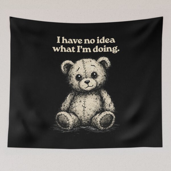 Item preview, No idea teddy bear  designed and sold by UNK-Fatigues.