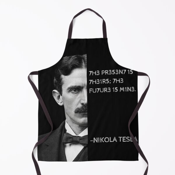 Item preview, Nikola Tesla Quote Leet Speak Art - Science designed and sold by UrbanStoic.