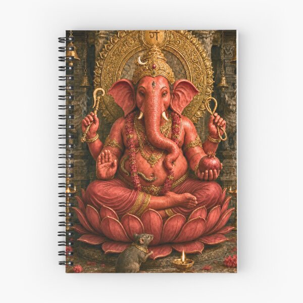 Item preview, 32 Forms of Ganapati Series. Ekakshara Ganapati – Sacred Gam Mantra Ganesha Temple Art designed and sold by Homyar.