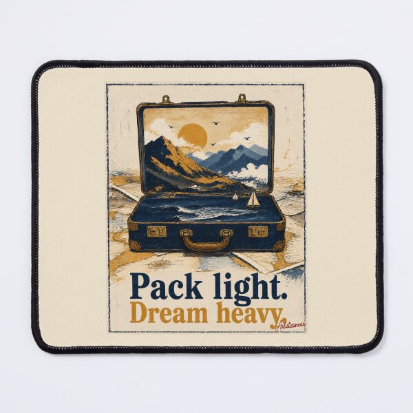 Item preview, Open Vintage Suitcase Full of World Dreams Travel Art designed and sold by Artisticanvas.