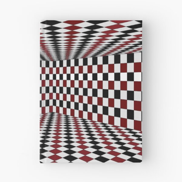 Item preview, Red White Black Checkered Rooms High Contrast Design designed and sold by TheFlyingBunny.