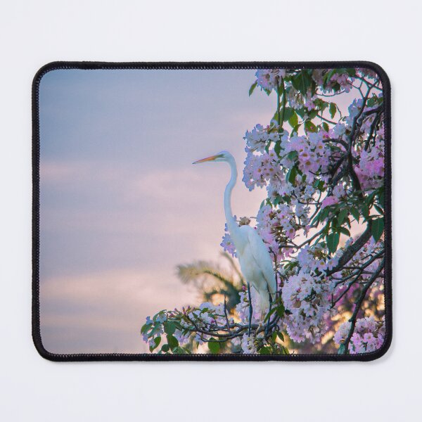 Item preview, Heron among macuilis flowers designed and sold by Raw-sp.