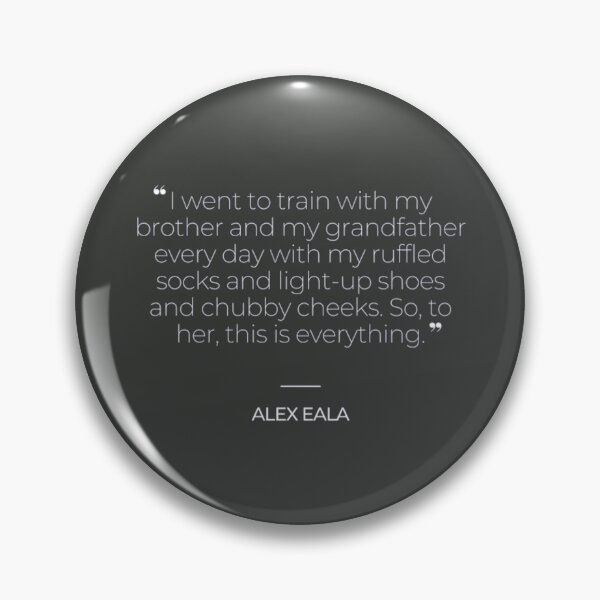 Item preview, Alex Eala Inspirational Quotes designed and sold by TonsPOD.