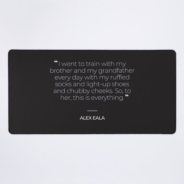 Item preview, Alex Eala Inspirational Quotes designed and sold by TonsPOD.