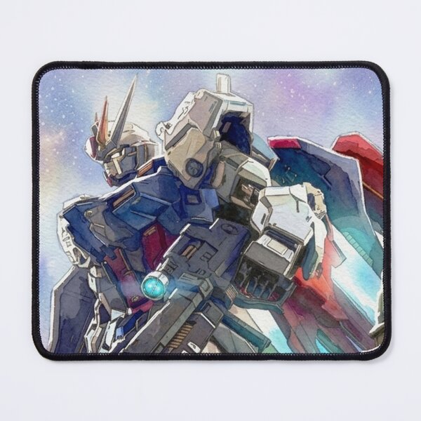 Item preview, watercolour gundam art GAT-X105 Aile Strike kira yamato designed and sold by sabartgunpla.