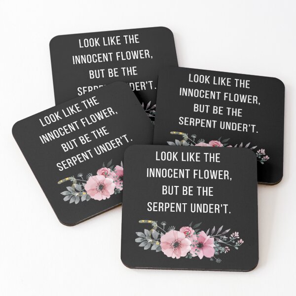 Item preview, Lady Macbeth Quote Look Like The Innocent Flower designed and sold by kdgisj.