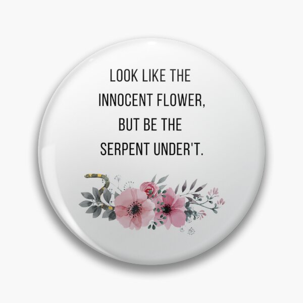 Item preview, Lady Macbeth Quote Shakespeare Innocent Flower Serpent Under'T. designed and sold by kdgisj.