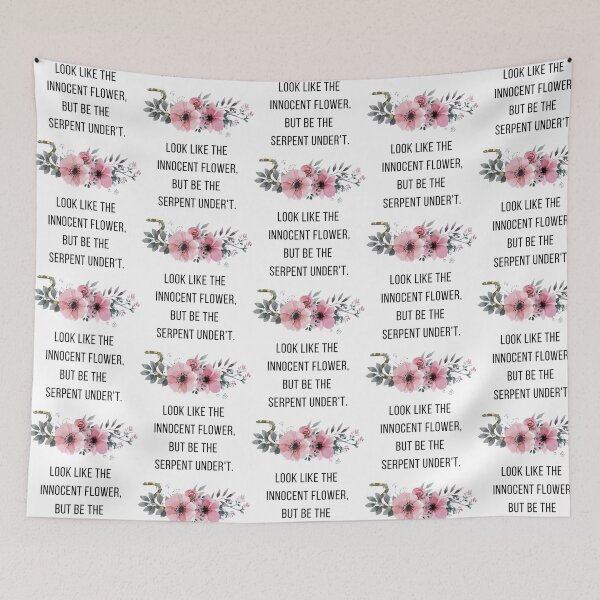 Item preview, Lady Macbeth Quote Shakespeare Innocent Flower Serpent Under'T. designed and sold by kdgisj.