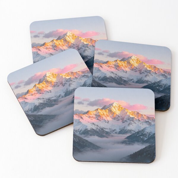 Item preview, Golden Light Over the Alpine River004 designed and sold by boStudio.