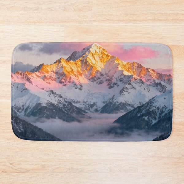 Item preview, Golden Light Over the Alpine River004 designed and sold by boStudio.