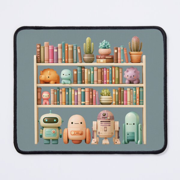 Item preview, Tiny Bookshelf Party designed and sold by bubblyrainbow.