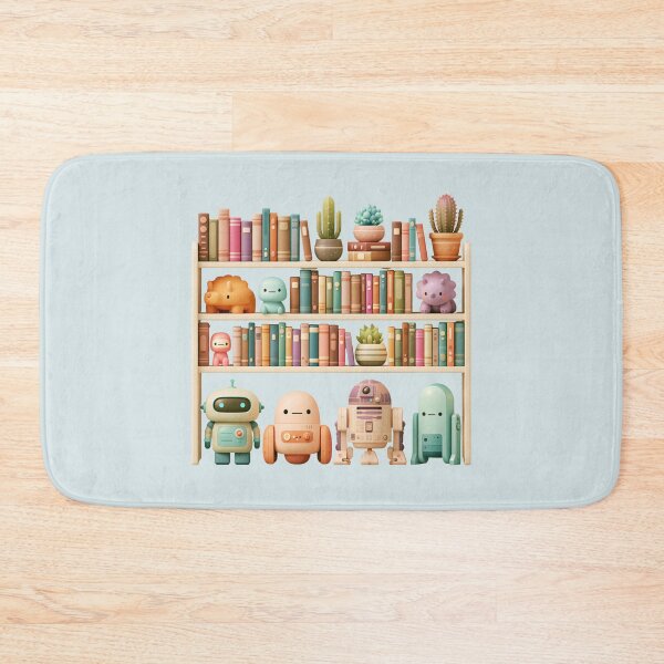 Item preview, Tiny Bookshelf Party designed and sold by bubblyrainbow.