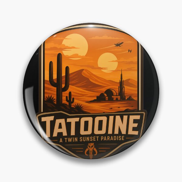 Item preview, Tatooine A Twin Sunset Paradise  designed and sold by FrontierCosmic.