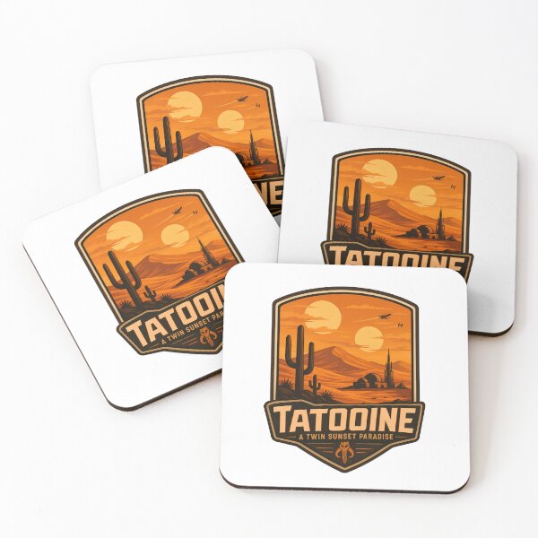 Item preview, Tatooine A Twin Sunset Paradise  designed and sold by FrontierCosmic.