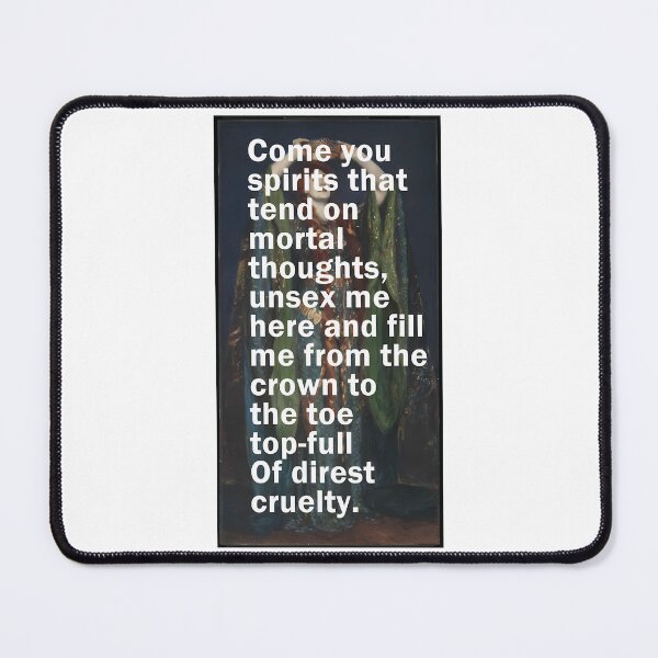 Item preview, Lady Macbeth Quote designed and sold by kdgisj.