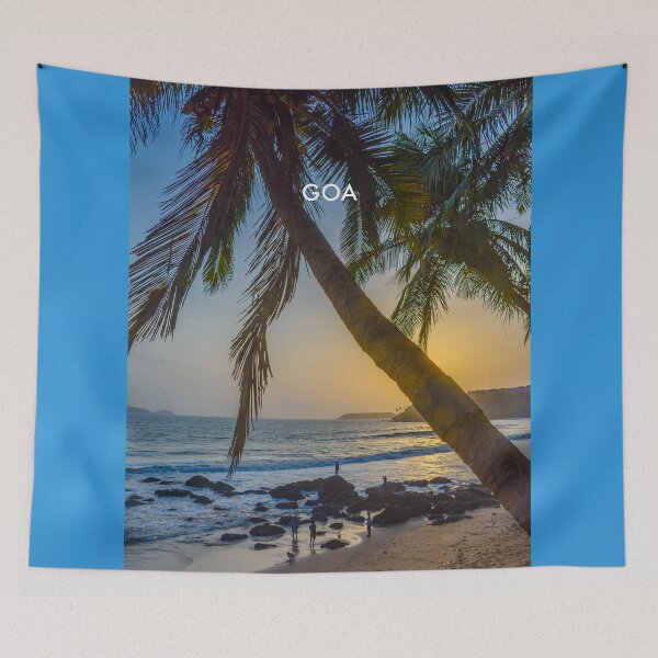 Item preview, Goa Modern Travel Poster designed and sold by travelwitheric.