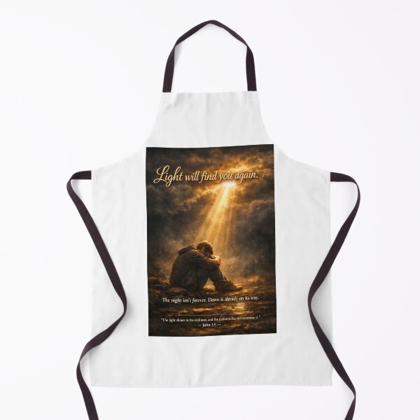Item preview, Light Will Find You Again — John 1:5 designed and sold by Faithwave Hope & Haven.