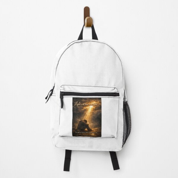 Item preview, Light Will Find You Again — John 1:5 designed and sold by Faithwave Hope & Haven.