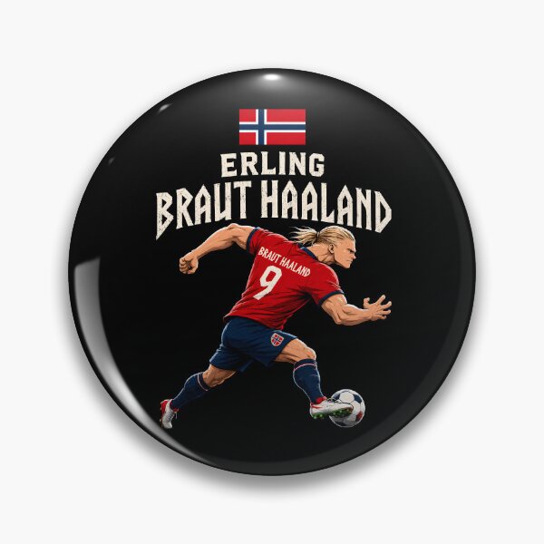Item preview, Erling Braut Haaland | Norway Team designed and sold by Har-vee.