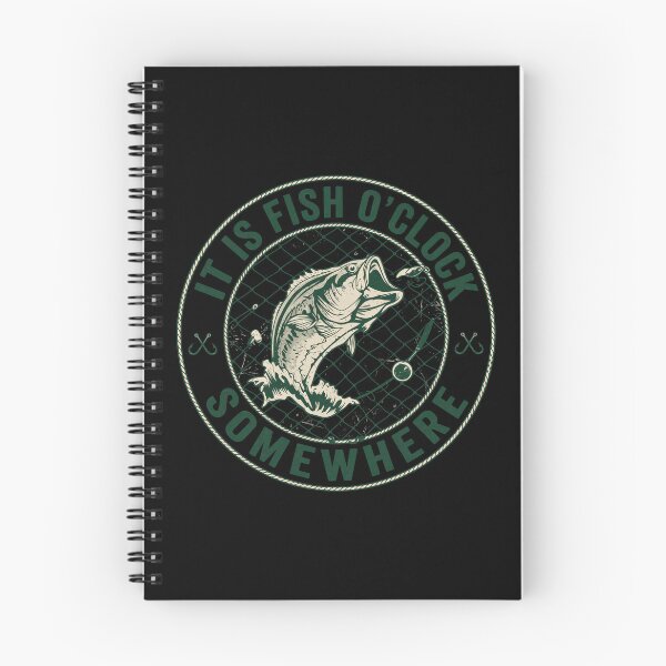 Item preview, It is Fish Oclock Somewhere Funny Fisherman Bass designed and sold by leocreatives.