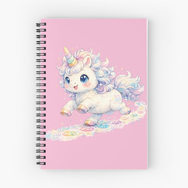 Item preview, Kawaii Rainbow Unicorn Illustration – Cute Cotton Candy Mane Sparkle Art designed and sold by MagicMakerPh.