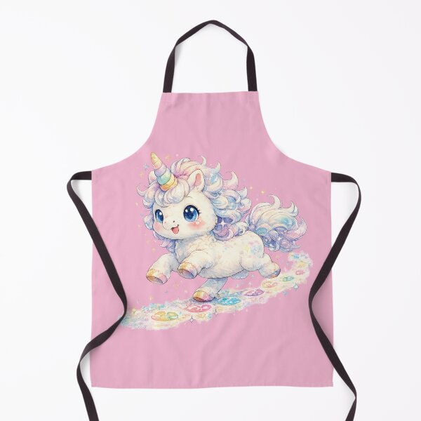 Item preview, Kawaii Rainbow Unicorn Illustration – Cute Cotton Candy Mane Sparkle Art designed and sold by MagicMakerPh.