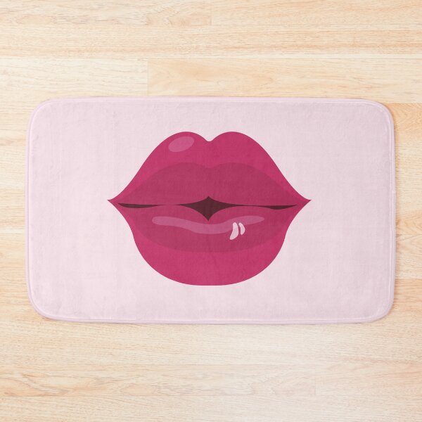 Item preview, Minimalist Sensual Lips Modern Coquette Style designed and sold by NoraStudioArt.