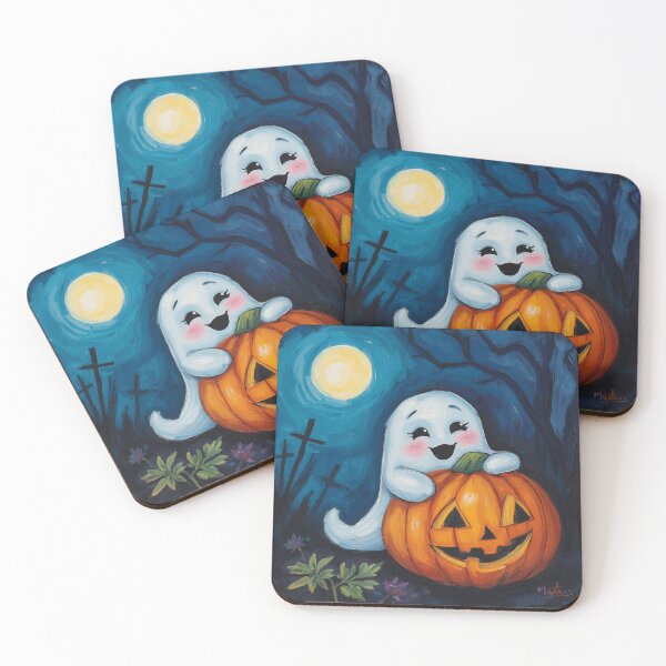 Item preview, Cute Halloween Ghost  designed and sold by PamLeeDesign.