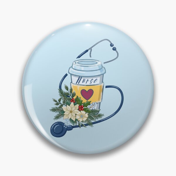 Item preview, Winter Stethoscope Wrapped Around Coffee Cup designed and sold by CaffeineConfetti.