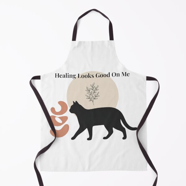Item preview, Healing Looks Good On Me - Self Growth Cat Design designed and sold by RunningWhiskers.