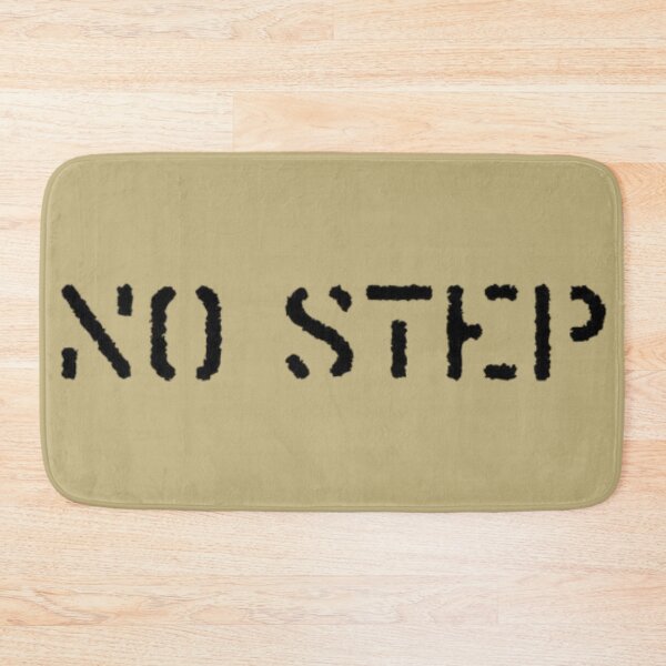 Item preview, Military NO STEP Decal  designed and sold by Dimensionality.