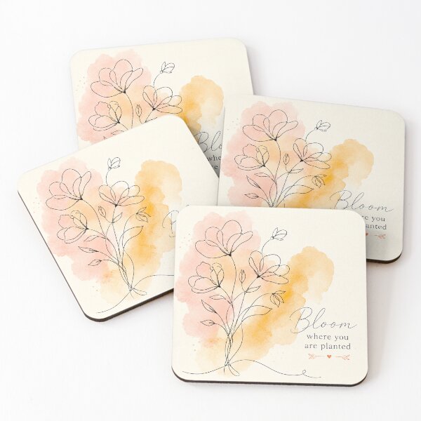 Item preview, Botanical Soul Art & Gentle Reminders - Bloom where you are planted #2 designed and sold by Helios Be. Lavsh.